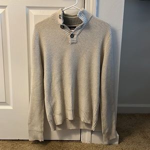 American Rag White Cardigan Sweater